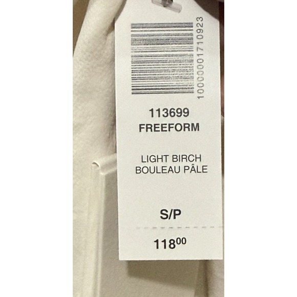 Aritzia Wilfred Freeform Shirt/Blazer Light Birch Size Small Office Classic NWT - Picture 5 of 7